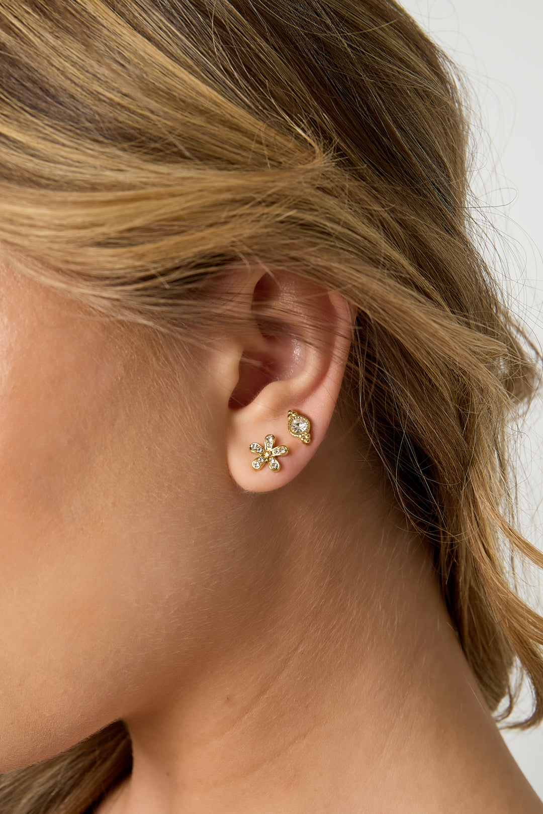 Boucles d'oreilles Puces 63054