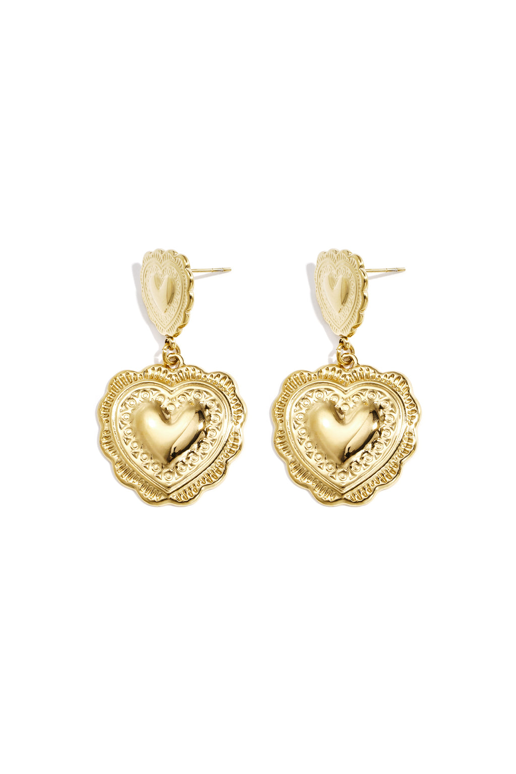 Boucles d'oreilles Cœur, collection Daily - 