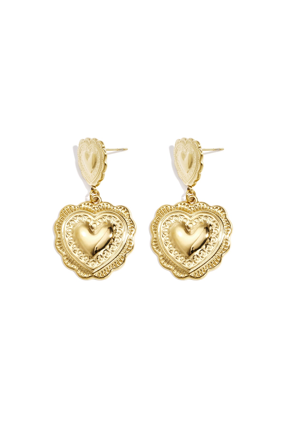 Boucles d'oreilles Cœur, collection Daily - 