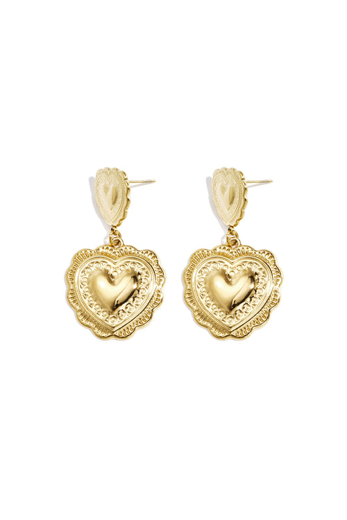 Boucles d'oreilles Cœur, collection Daily - 