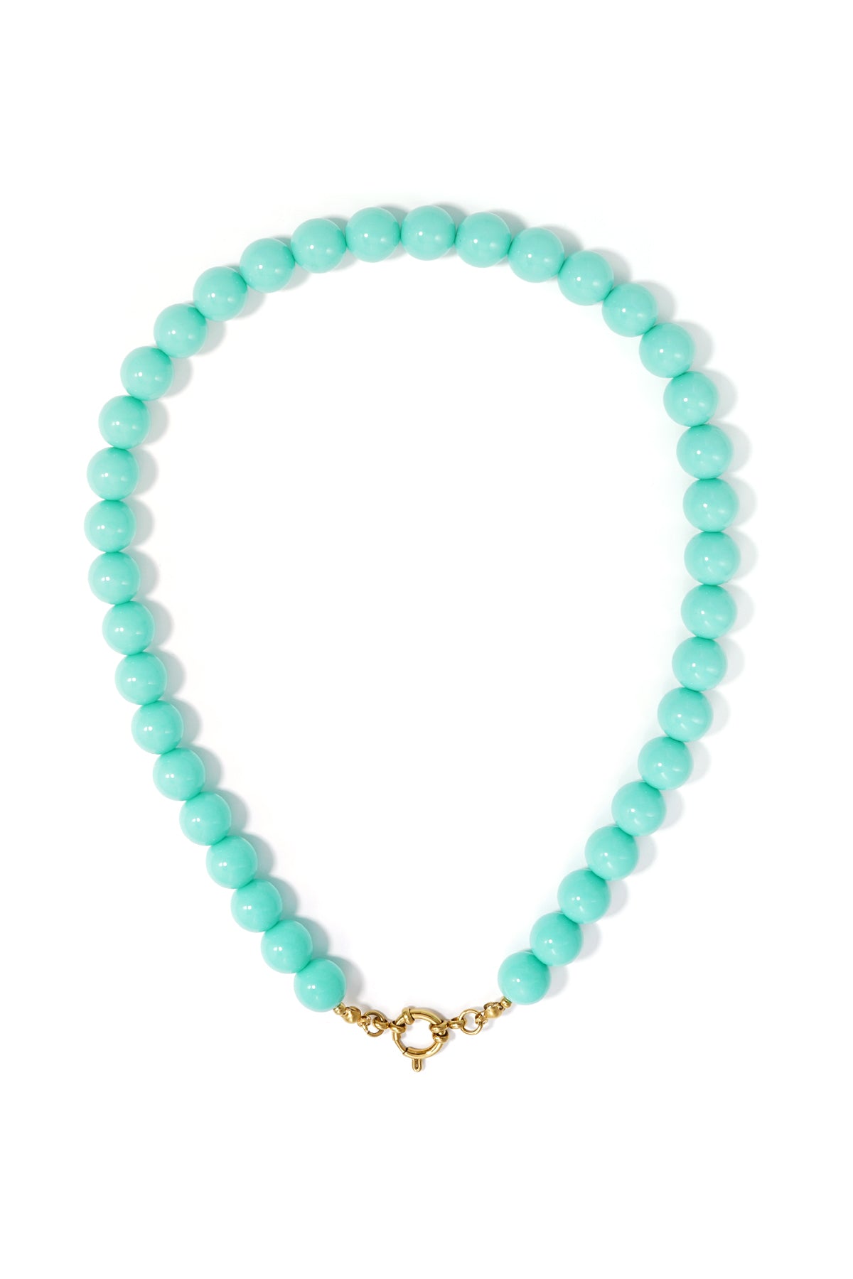 Collier de perles avec fermeture sur le devant - 49130