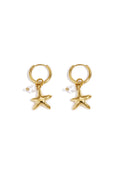 boucles d'oreilles étoile de mer
