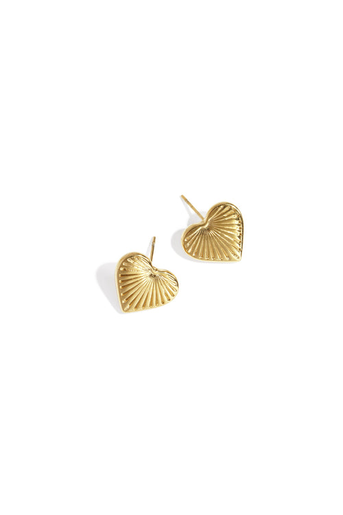 Boucles d'oreilles à tige série Heart Daily 49118
