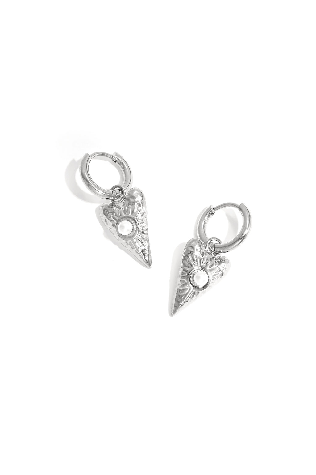Boucles d'oreilles pendantes Cœur - 63981