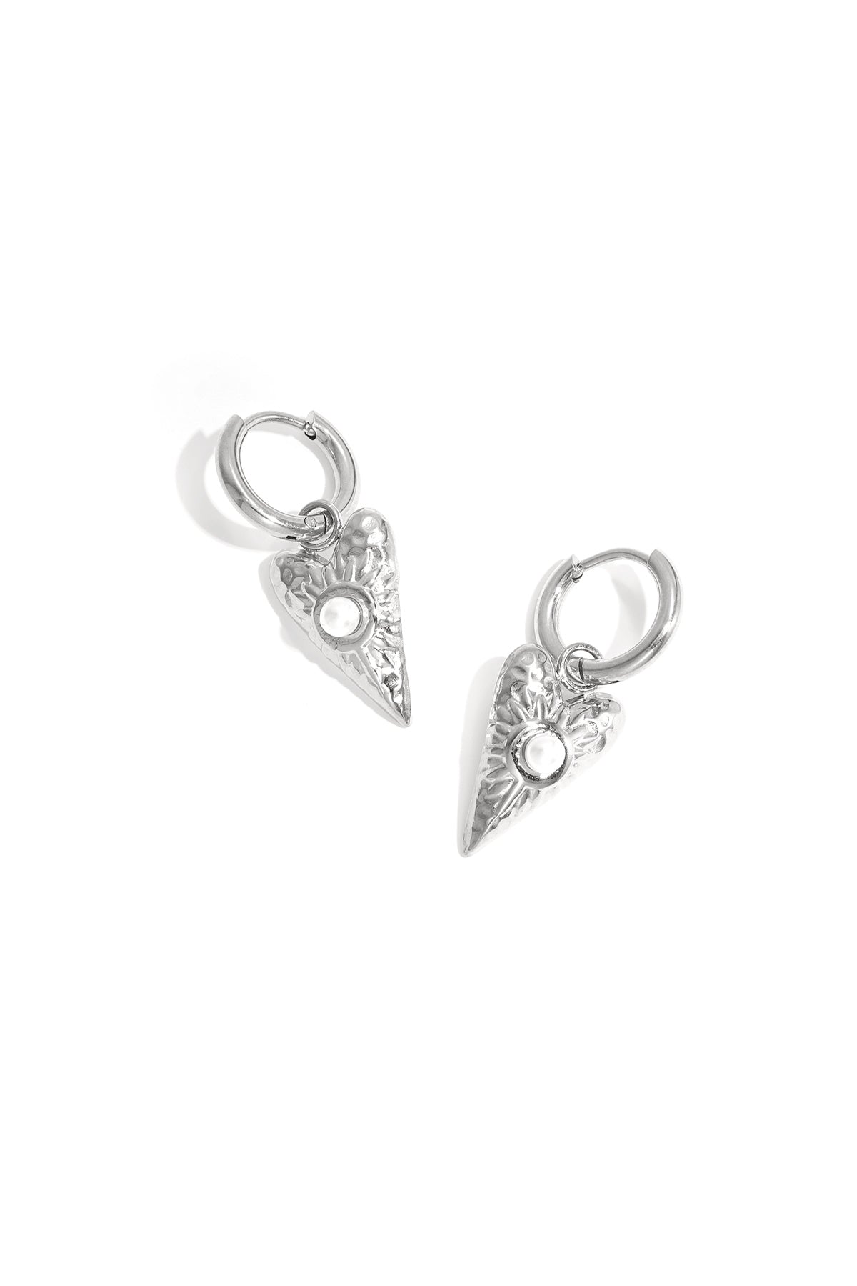 Boucles d'oreilles pendantes Cœur - 63981