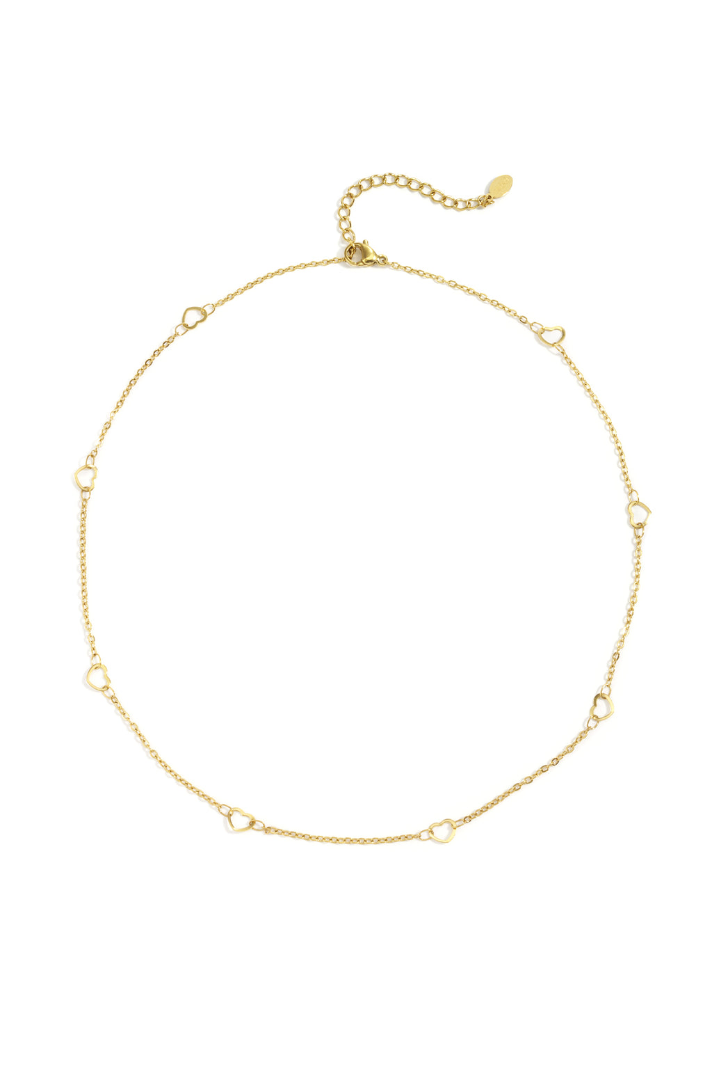 Colliers chaîne cœur - 57588