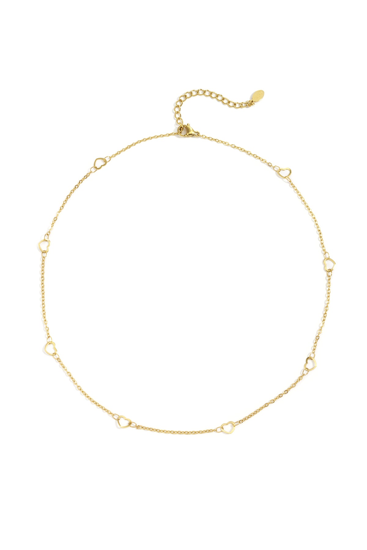 Colliers chaîne cœur - 57588