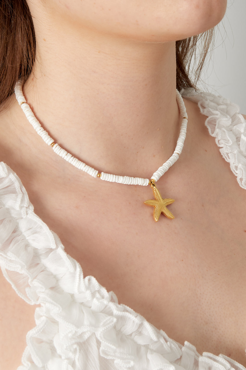 Collier grande étoile de mer