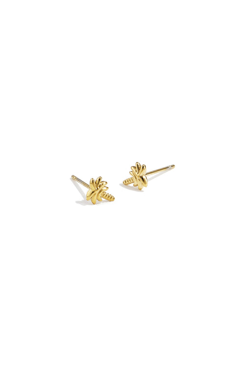 Boucles d'oreilles à clous palmier 15900