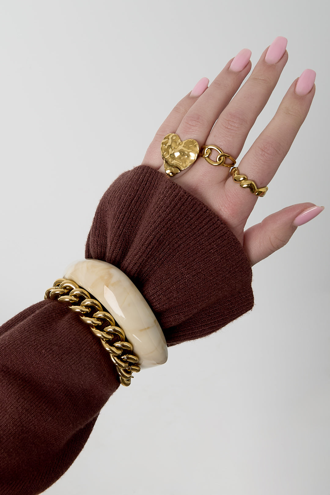 Bracelet à maillons statement - 63372