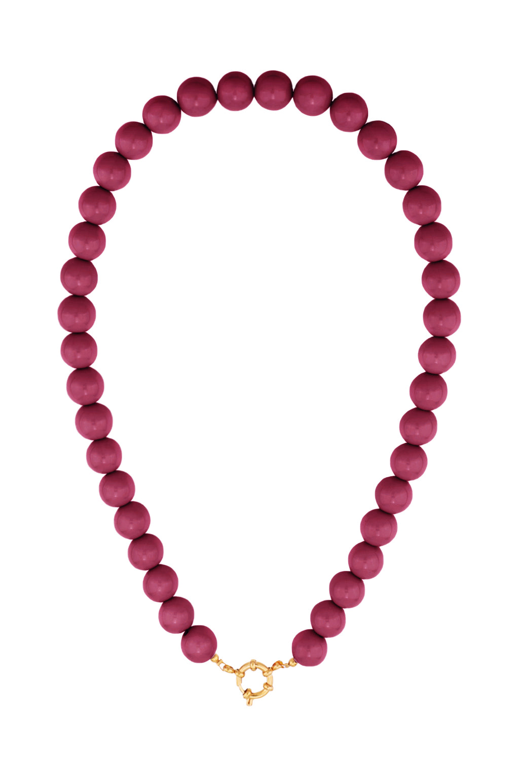 Collier de perles avec fermeture sur le devant - 49130