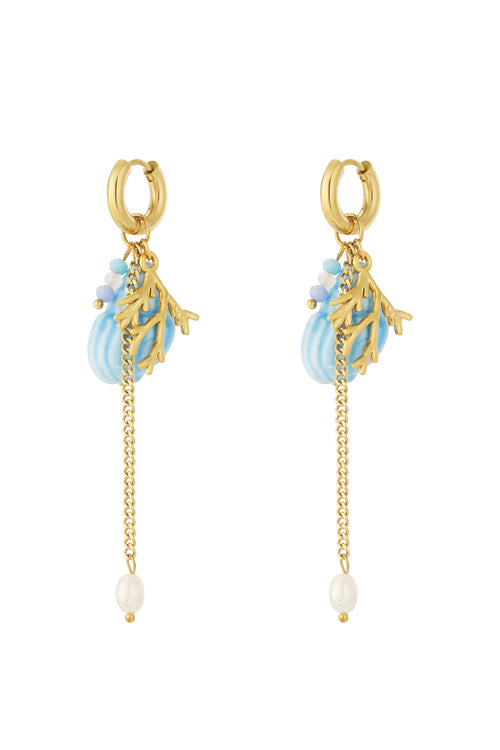 Boucles d'oreilles Coral Vibes