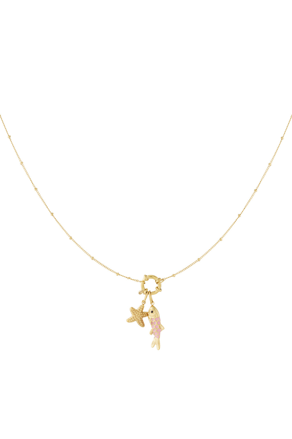 Collier DIY en forme de crabe