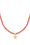 Collier grande étoile de mer