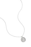 Collier en acier inoxydable avec fleur de tulipe