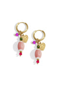 Boucles d'oreilles pendantes en forme de cœur, série simple et décontractée pour le quotidien, bijoux pour femmes