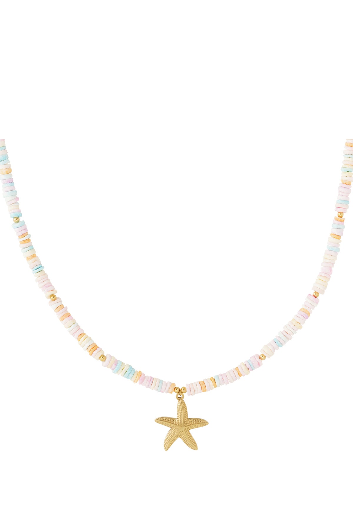 Collier grande étoile de mer