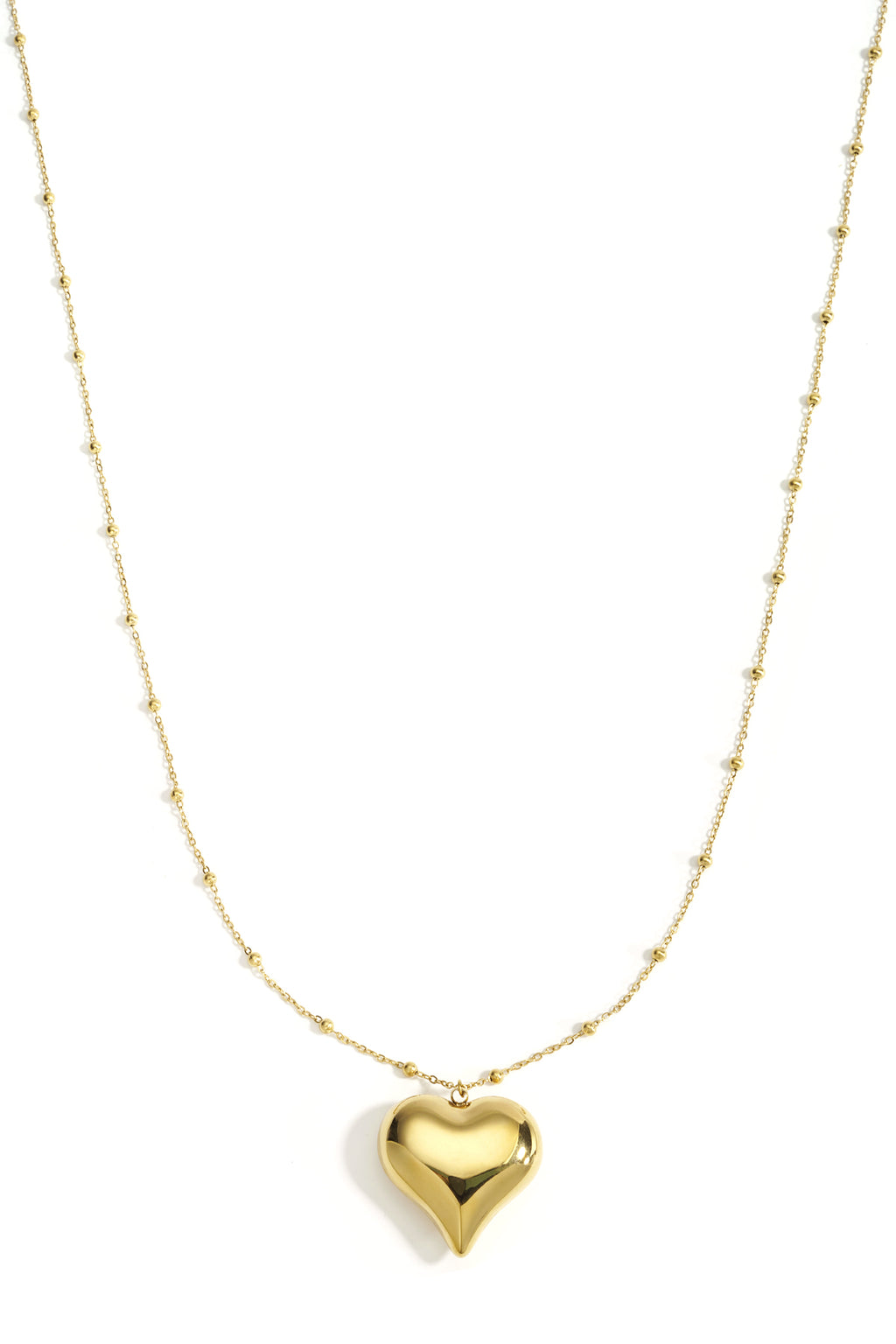 Colliers longs style cœur - 56132