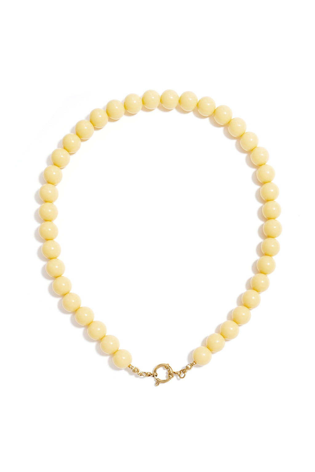 Collier de perles avec fermeture sur le devant - 49130