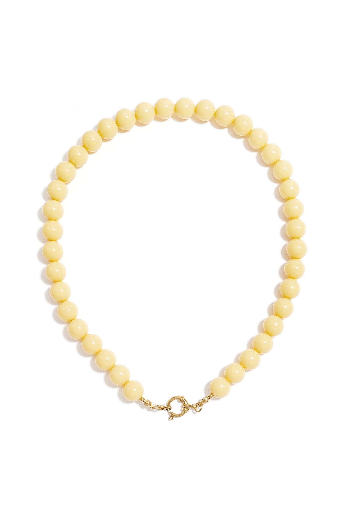 Collier de perles avec fermeture sur le devant - 49130