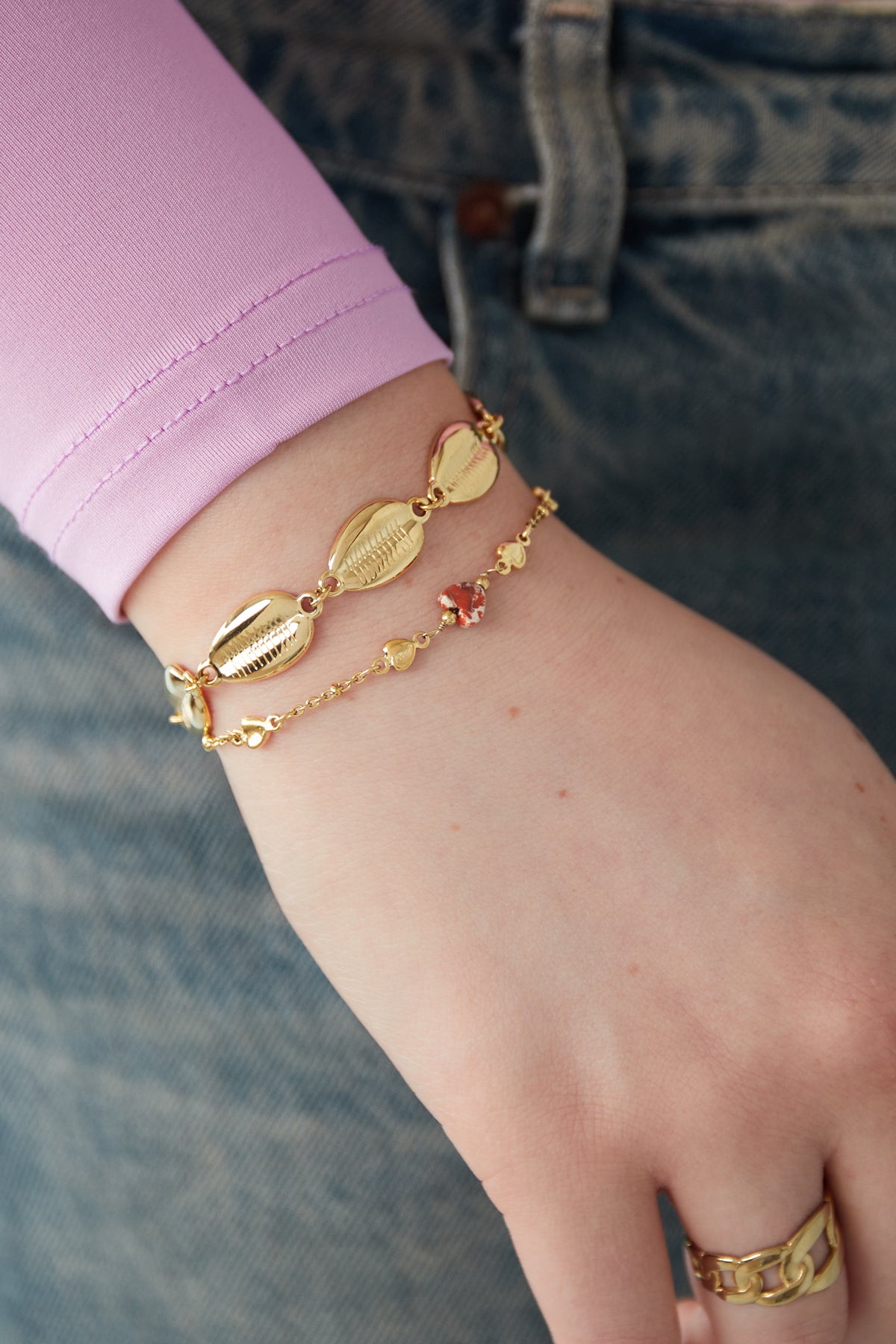 J'adore le bracelet coquillages