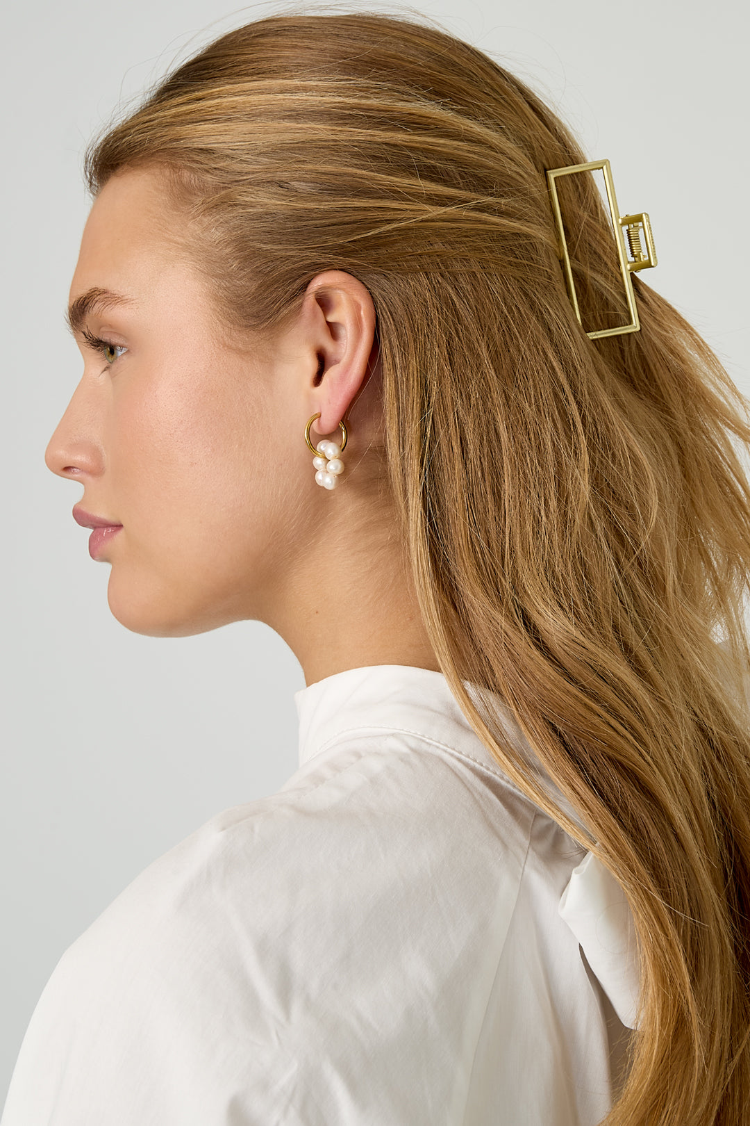 Pince à Cheveux Rectangulaire - 9629