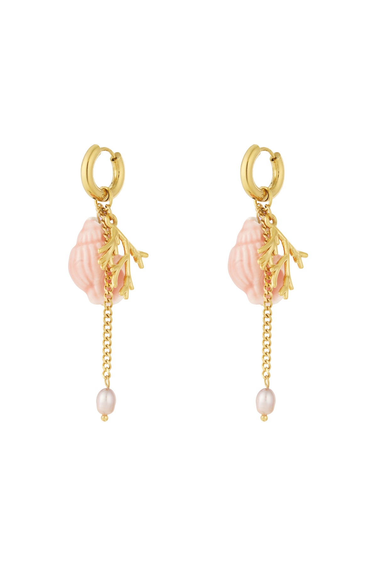 Boucles d'oreilles Coral Vibes