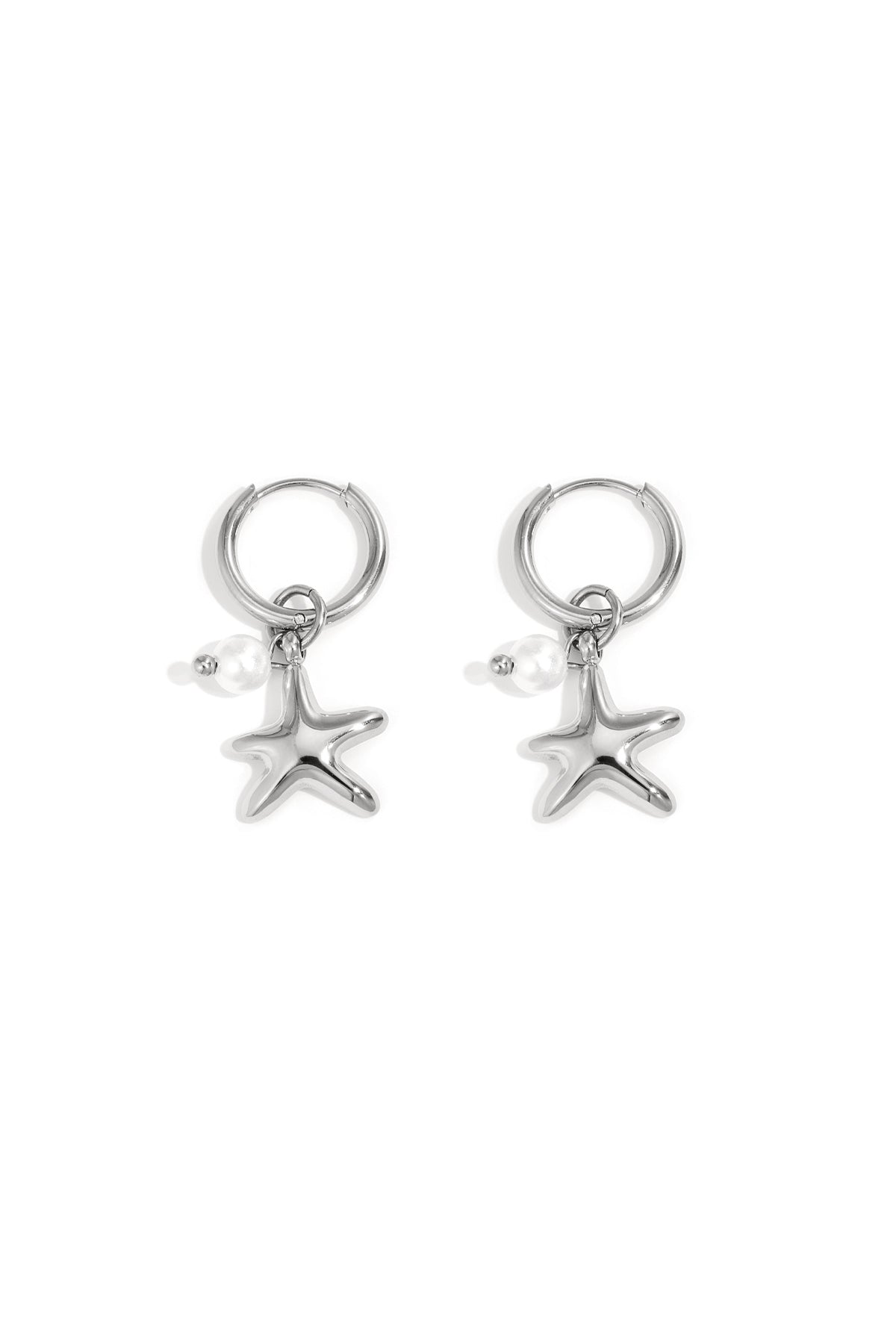 boucles d'oreilles étoile de mer