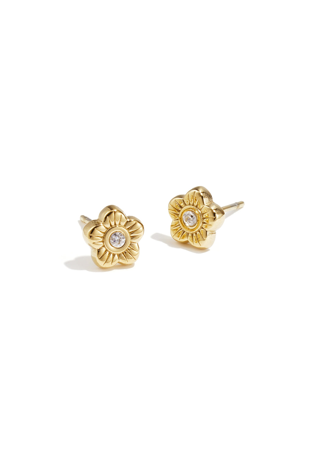 Clous d'oreilles fleur 13635