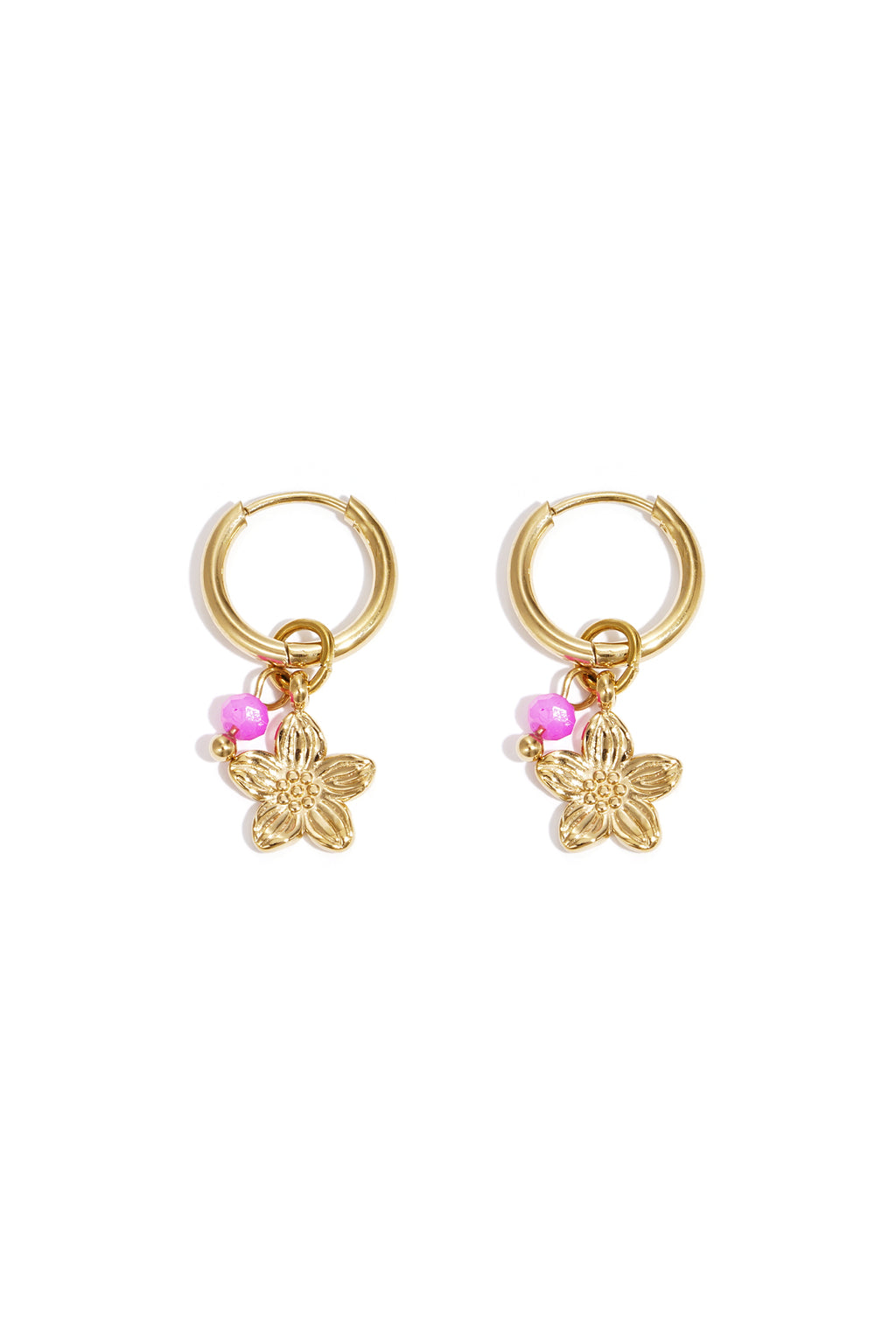Boucles d'oreilles Fleur de Perle